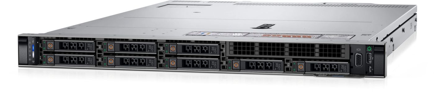 DELL PowerEdge R450 servere 480 Giga Bites Cabinet metalic (1U) Intel® Xeon® Silver 4309Y 2,8 GHz 16 Giga Bites DDR4-SDRAM 1100 W_2