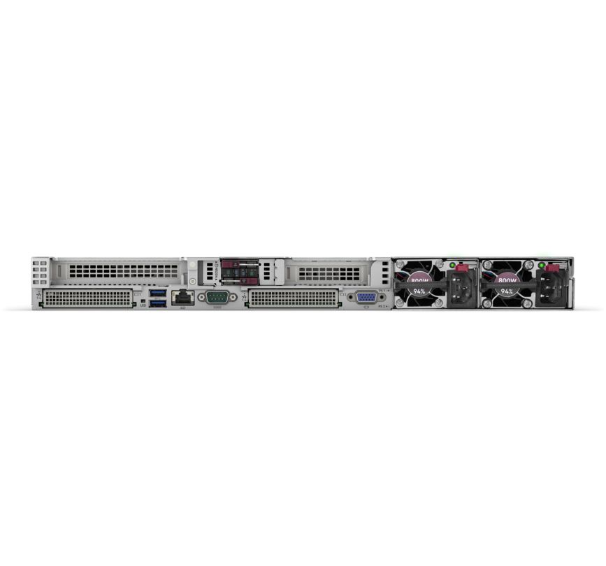 Server HPE ProLiant DL360 Gen11, Rack 1U, Intel Xeon Gold 5416S (16 C / 32 T, 2.0 GHz - 4.0 GHz, 30 MB cache, 150 W), 256 GB DDR5 ECC,
4 x SSD 1.92 TB 2.5