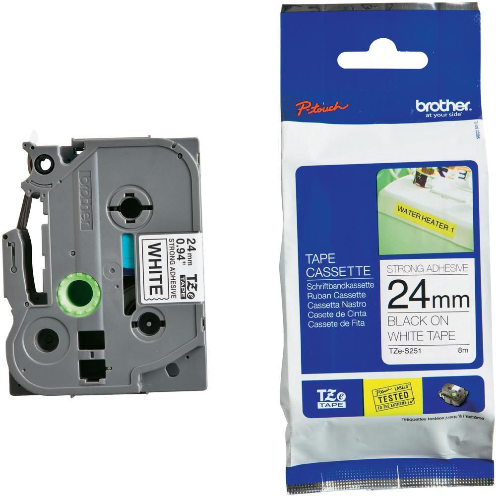 24MM BLACK ON WHITE STRONG