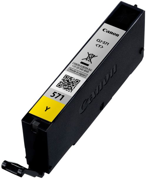 Canon CLI-571Y ink cartridge 1 pc(s) Original Standard Yield Yellow_1