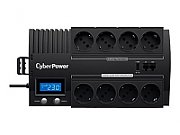 UPS CYBER POWER Line Int. cu management, LCD, brick,  1200VA/ 720W, AVR, 8 x socket Shucko, display LCD, 2 x baterie 12V/5.8Ah, Backup 51-80min, incarc.8h, USB, USB Charger Port, combo RJ45, GreenPower (Energy Saving), 