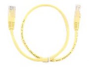 GEMBIRD PP12-0.25M/Y Gembird patchcord RJ45 cat.5e UTP 0.25m yellow_1