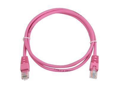 GEMBIRD PP12-0.5M/RO patchcord RJ45 cat.5e UTP 0.5m pink_1