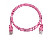 GEMBIRD PP12-0.5M/RO patchcord RJ45 cat.5e UTP 0.5m pink_1