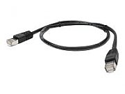 GEMBIRD PP6-0.5M/BK Gembird patchcord RJ45 cat. 6 FTP 0.5m black_1