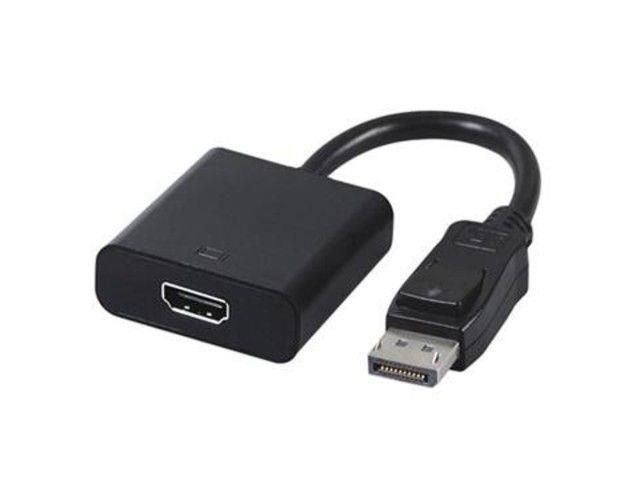 Gembird A-DPM-HDMIF-002 video cable adapter 0.1 m DisplayPort HDMI Type A (Standard) Black_1