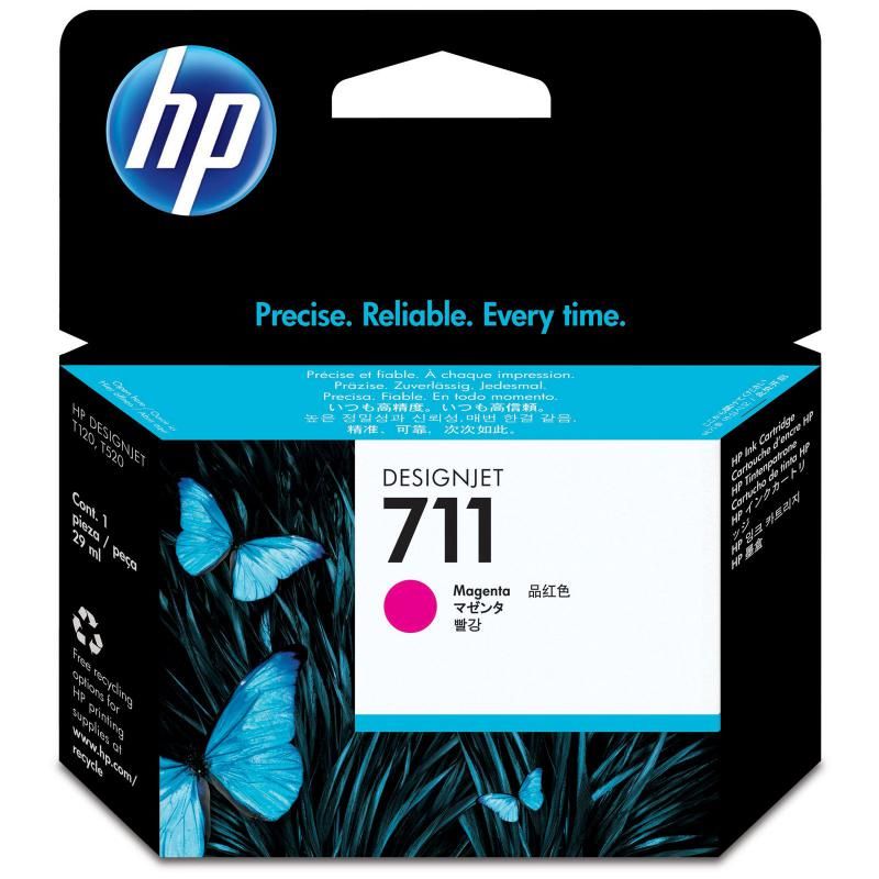 HP 711 original ink cartridge magenta standard capacity 29ml 1-pack_1