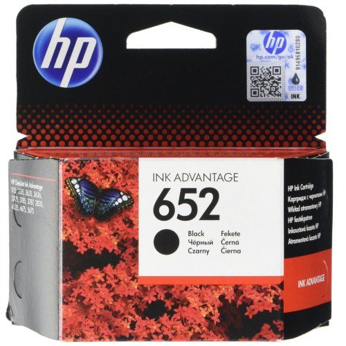 HP F6V25AEBHK Cerneala HP 652 Black_1