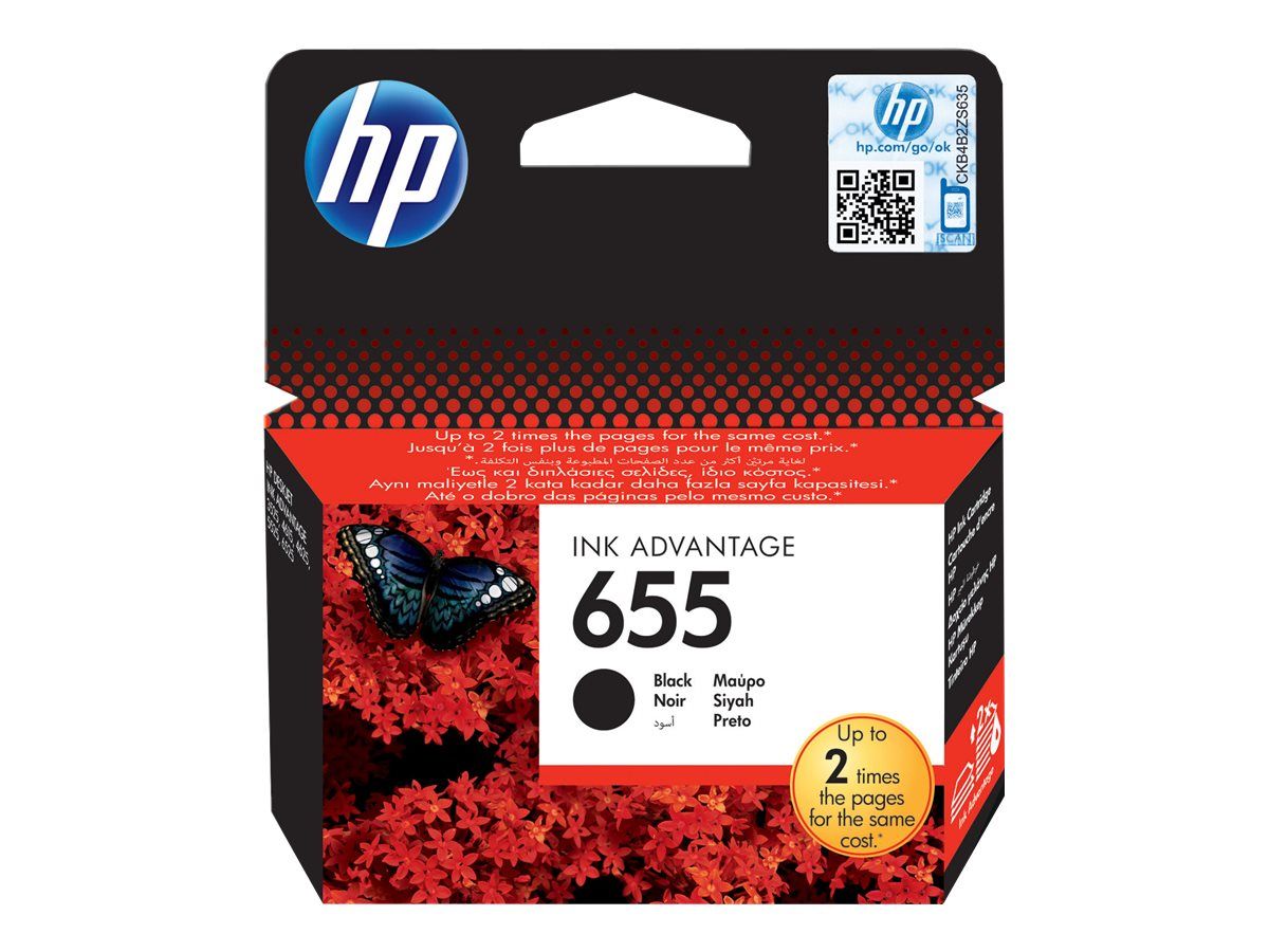 HP CZ109AEBHK Cerneala HP 655 negru_1