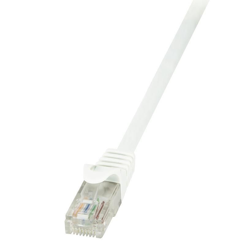 PATCH CORD UTP LOGILINK Cat6, cupru-aluminiu, 3 m, alb, AWG24, 