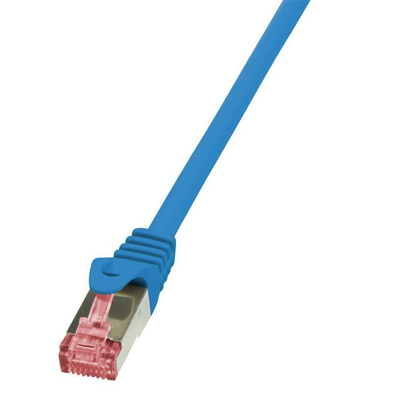 PATCH CORD S/FTP LOGILINK Cat6, LSZH, cupru, 10 m, albastru, AWG27, dublu ecranat 