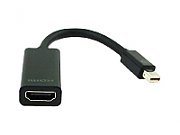 CABLU video GEMBIRD, adaptor Mini-DisplayPort (T) la HDMI (M), 10cm, rezolutie maxima Full HD (1920 x 1080) la 60Hz, negru, 