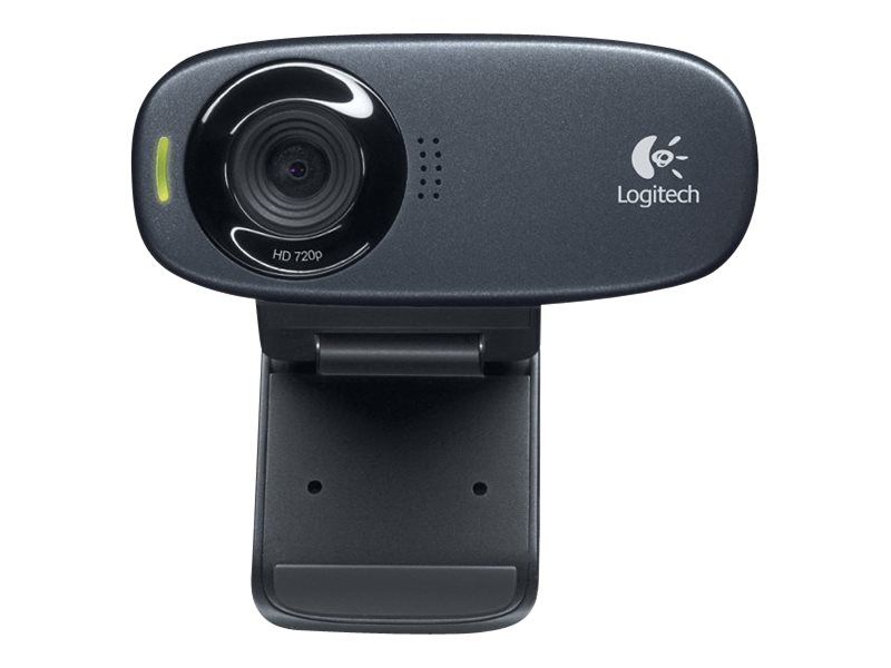 CAMERA  web LOGITECH C310, HD 720 rez 1280 x 720, USB 2.0, microfon, negru, 