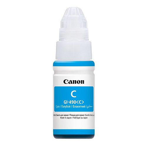 Cartus cerneala Canon GI-490 C, cyan, capacitate 70ml, pentru echipamente CISS G1400 / G2400 / G3400 / G4400 / G1411 / G2411 / G3411 / G4411._2