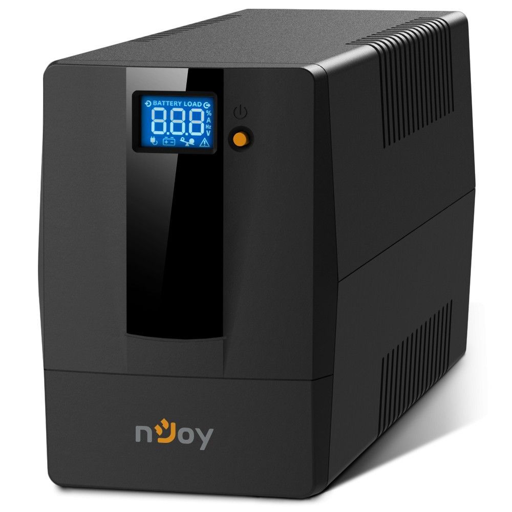 nJoy | PWUP-LI060H1-AZ01B| Horus Plus 600  | UPS | Line interactive | 600 VA | 360 W | Tower | Nr iesiri 2 Schuko | Intrare Schuko | Software Management via USB,  protectie RJ45/R11, LCD_7