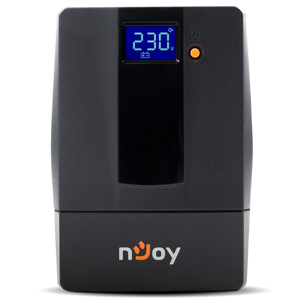 nJoy | PWUP-LI060H1-AZ01B| Horus Plus 600  | UPS | Line interactive | 600 VA | 360 W | Tower | Nr iesiri 2 Schuko | Intrare Schuko | Software Management via USB,  protectie RJ45/R11, LCD_10