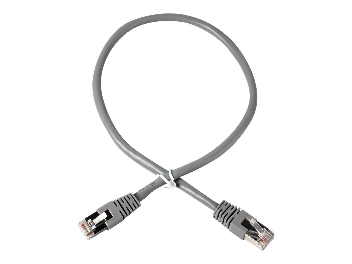 GEMBIRD PP6A-LSZHCU-0.5M patchcord RJ45 cat. 6A SFTP LSZH 0.5m gray_1