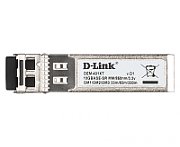 Multi Mode Fibre Transceiver (300m) D-link, DEM-431XT; Standard Compliance: IEEE-802.3ae/ 10GBASE-SR; Fibre Channel FC-PI Standard: 1200-Mx-SN-I; Speed: 10 Gbps; Duplex LC connector; Single-direction; Wavelength: 850 nm; Power/ Maximum Input Current: 3.3 V:300 mA; Minimum/ Maximum Power Budget: 4.6_1