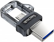 Sandisk Ultra Dual m3.0 USB flash drive 128 GB USB Type-A / Micro-USB 3.2 Gen 1 (3.1 Gen 1) Black,Silver,Transparent_1