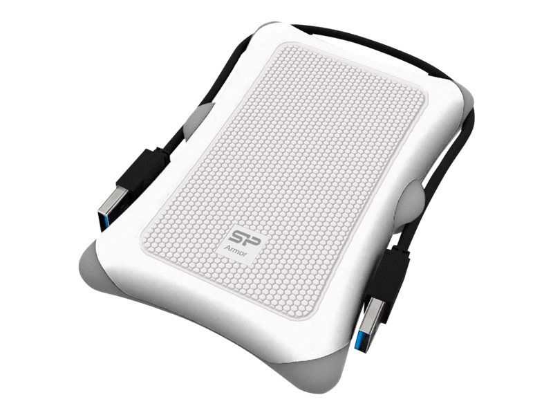 SILICONPOW SP010TBPHDA30S3W External HDD Silicon Power Armor A30 2.5 1TB USB 3.0, Anti-shock, White_1