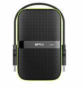 SILICONPOW SP010TBPHDA60S3K External HDD Silicon Power Armor A60 2.5 1TB USB 3.0, IPX4, Black_1