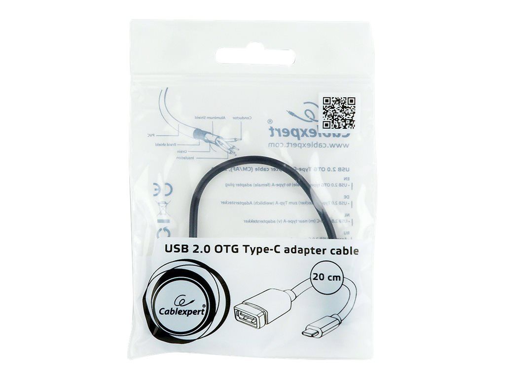 GEMBIRD A-OTG-CMAF2-01 USB 2.0 OTG Type-C adapter cable CM/AF_1