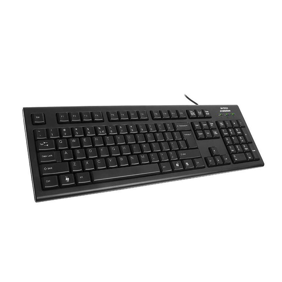 Tastatura KR-85 A4Tech, USB, neagra