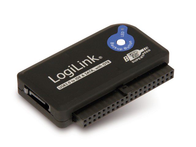 ADAPTOR USB LOGILINK, USB 3.0 (T) la IDE (M) ori S-ATA (M), adaptor USB la unitati 2.5