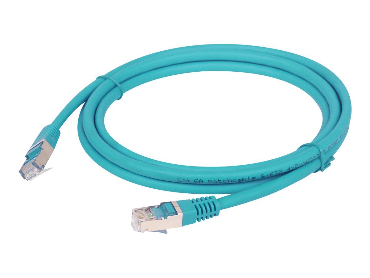 GEMBIRD PP6A-LSZHCU-G-2M patchcord RJ45 cat. 6A SFTP LSZH 2m green_1