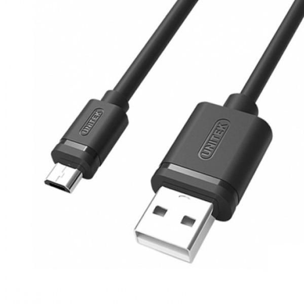 UNITEK Y-C434GBK USB cable 1.5 m USB 2.0 USB A Micro-USB B Black_1