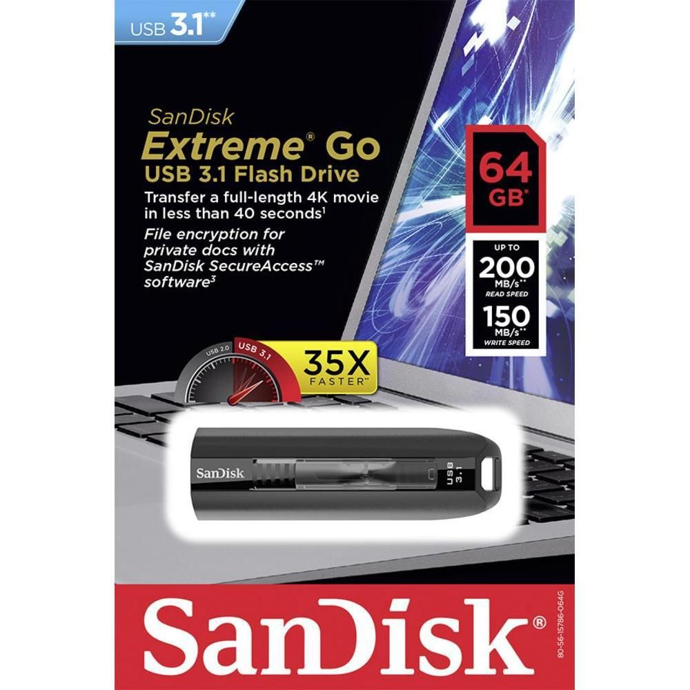 SanDisk Ultra Fit USB flash drive 128 GB USB Type-A 3.2 Gen 1 (3.1 Gen 1) Black_1