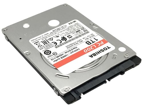 TOSHIBA HDD mobile L200-1TB-54RPM-128MB-SATA-2.5