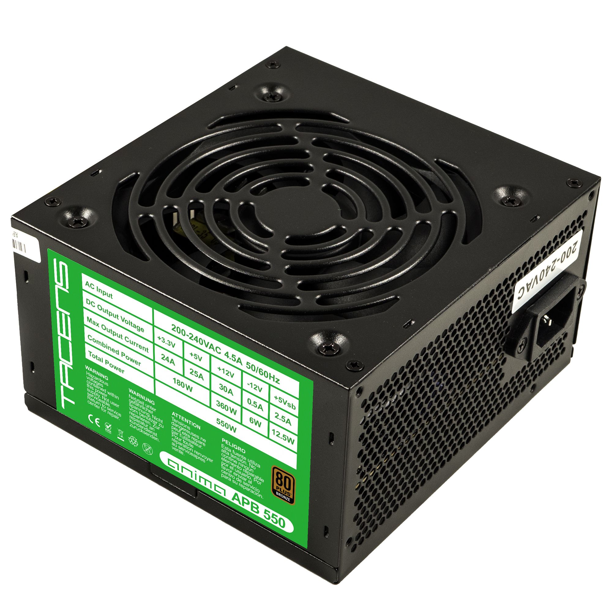 Tacens APB550 power supply unit 550 W Black_1