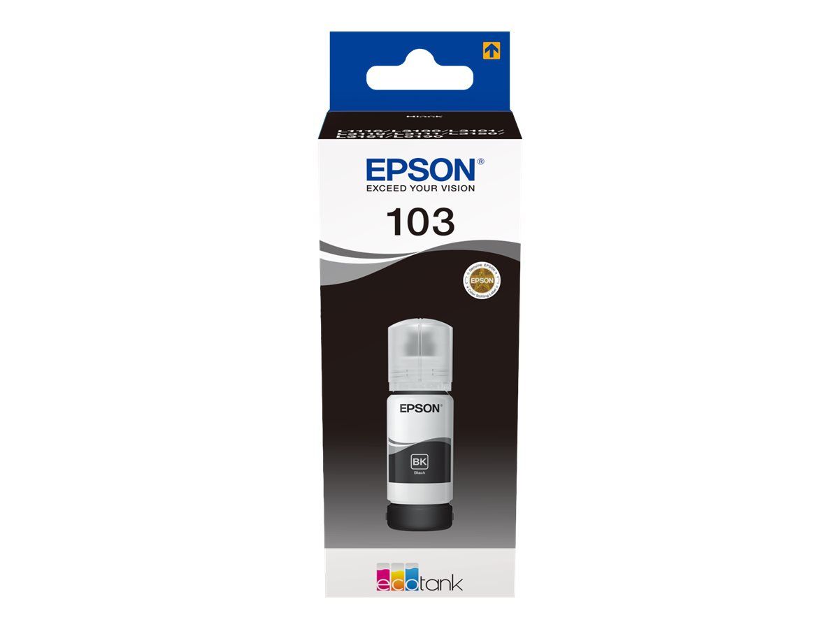 Cartus cerneala Epson 103 ECOTANK , black, capacitate 70ml, pentru L1110, L1110 CIS, L1110 MEAF, L3100 CIS, L3101 CIS, L3110, L3110 CIS, L3110 MEAF, L3111, L3111._1