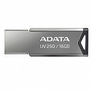 MEMORIE USB 2.0 ADATA 16 GB, clasica, carcasa aluminiu, argintiu, 