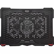 Cooling pad Serioux, SRXNCP035, Dimensiuni: 415*295*27mm , Compatibilitate maxima laptop: 17.3 inch, Numar ventilatoare: 5, Dimensiune ventilator: 1 x 120*120*15mm / 4 x 70*7*15mm, Nivel zgomot:, 20dBA, Tensiune alimentare: DC 5V, Viteza rotatie maxima: 1500 RPM, 2 porturi USB, Iluminare LED_1