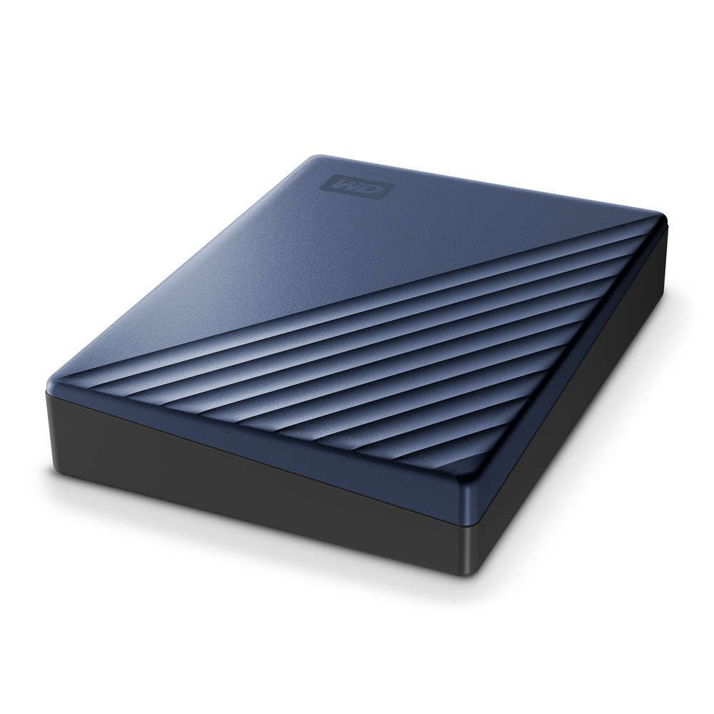WDC WDBFTM0040BBL-WESN External HDD WD My Passport Ultra 2.5 4TB USB3.1 Blue Black Worldwide_4