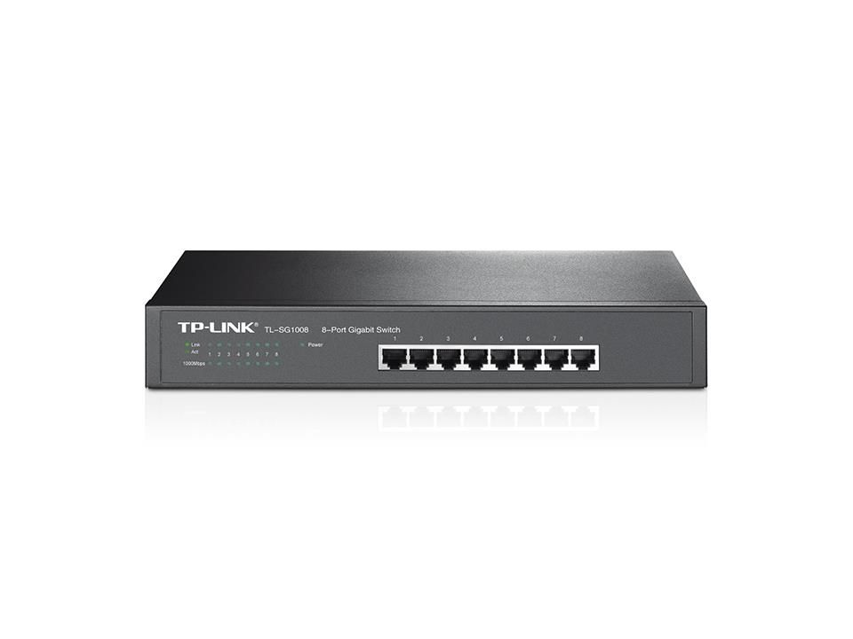 Switch TP-Link TL-SG1008, 8 port, 10/100/1000 Mbps_1