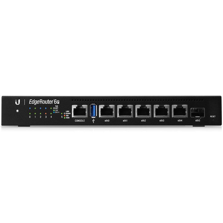 UBIQUITI ER-6P EdgeRouter 6P - 5x Gigabit Router with 24V passive PoE 1xSFP_1