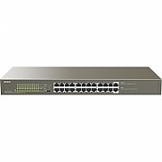 Tenda  | TEG1124P-24-250W |  Switch | POE |Rackmount | Porturi 24 Gigabit PoE |230 W | CCTV | Acoperire pana la 250m | Protectie fulger_1