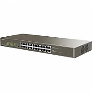 Tenda  | TEG1124P-24-250W |  Switch | POE |Rackmount | Porturi 24 Gigabit PoE |230 W | CCTV | Acoperire pana la 250m | Protectie fulger_3