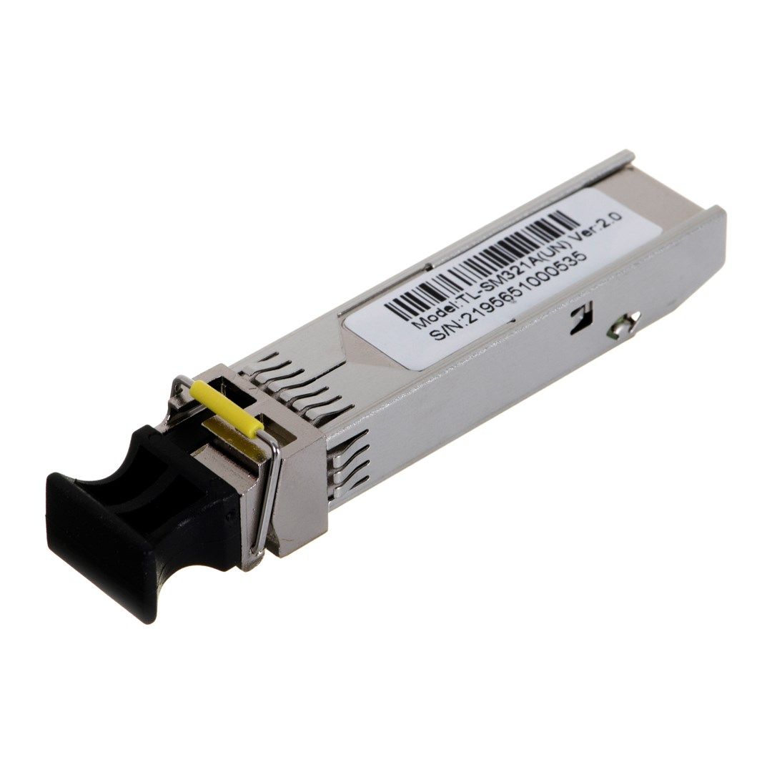 Modul TP-Link, Mini-GBIC SFP to 1000BaseBX-U, Bi-Di, WDM, TX: 1550nm, RX: 1310nm, 10km, Single Mode, LC. Se foloseste in pereche cu TL-SM321B_2