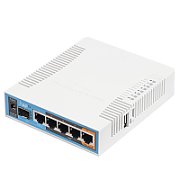MIKROTIK RB962UiGS-5HacT2HnT hAP ac Access Point Dual Band 5x RJ45 1000Mb/s 1x SFP 1x PoE_1