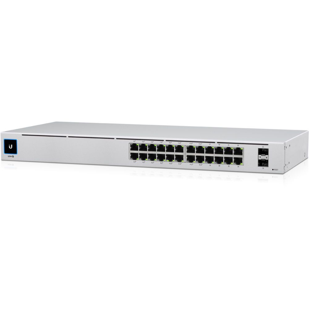 Switch Ubiquity USW-24-POE, 24 porturi 10 / 100 / 1000 MBs