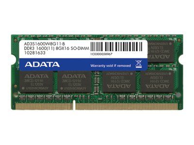 Memorie laptop ADATA PSD48G320081S 8 GB DDR3L 1600 MHz CL11 