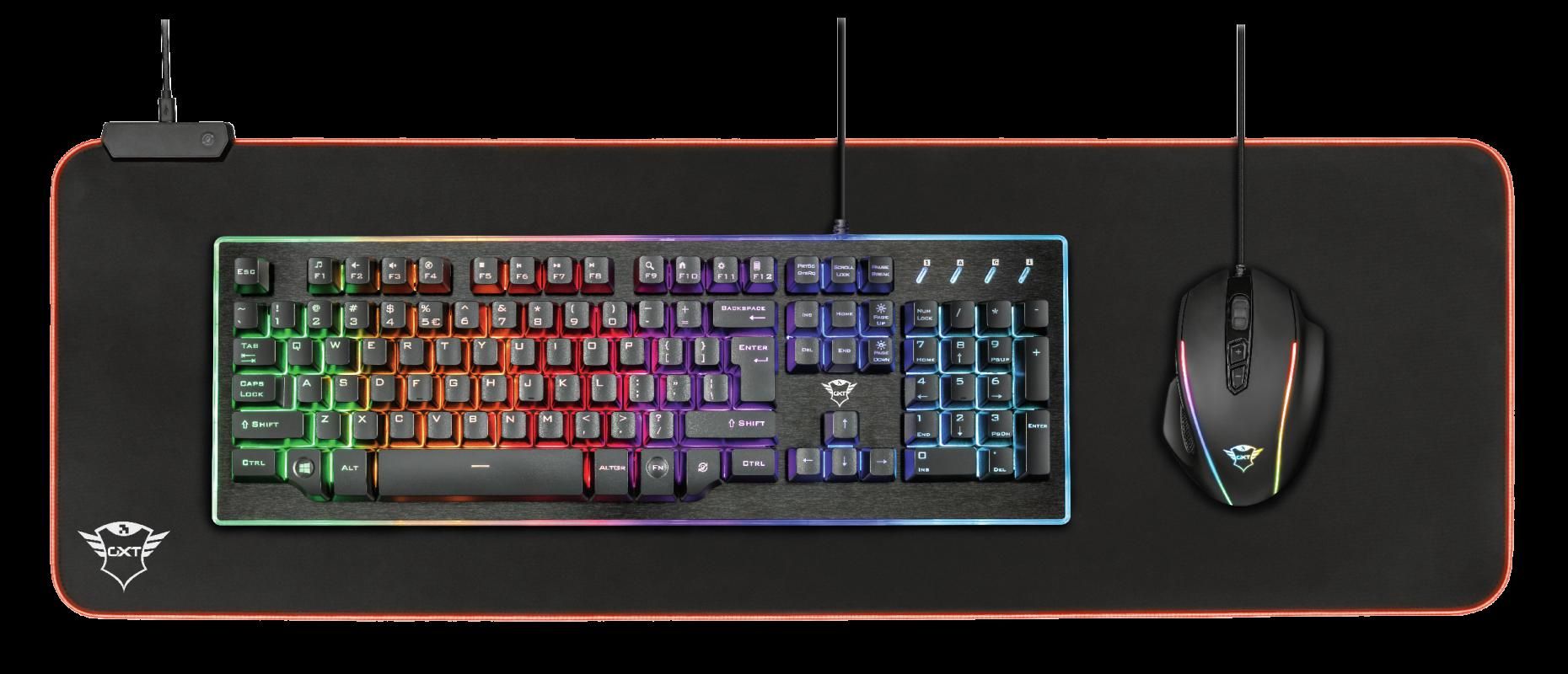 Mouse pad Trust GXT 764 Glide-Flex Flexible RGB, XXL, negru_8