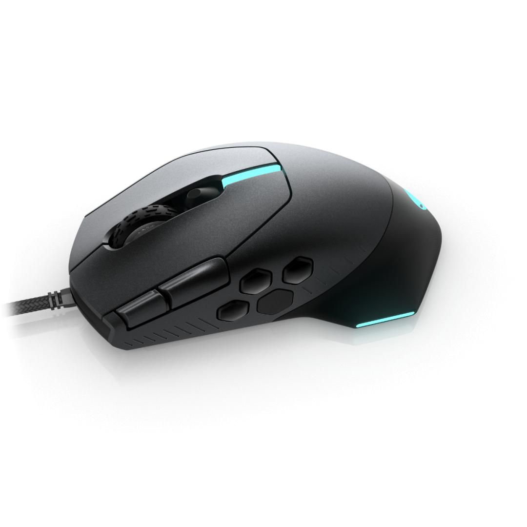 Mouse Dell Alienware Gaming Mouse AW610M, Wired/Wireless, negru_2