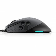Mouse Dell Alienware Gaming Mouse AW610M, Wired/Wireless, negru_5