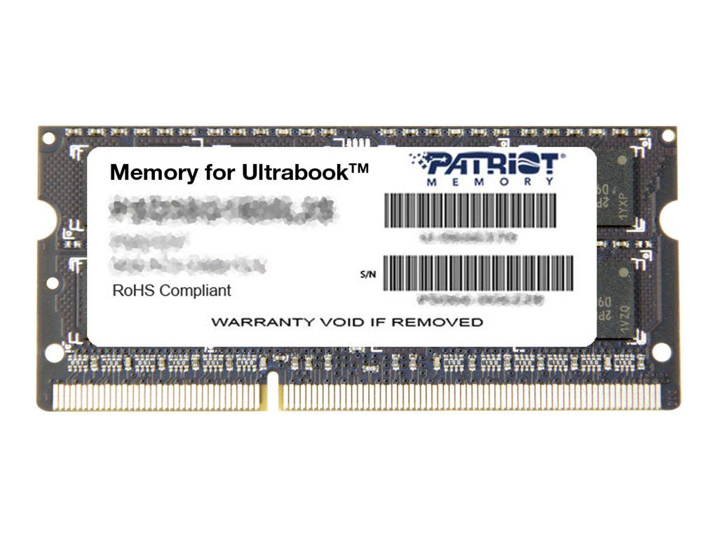 Memorie laptop Patriot PSD38G1600L2S 8 GB DDR3 SO-DIMM 1600 MHz 