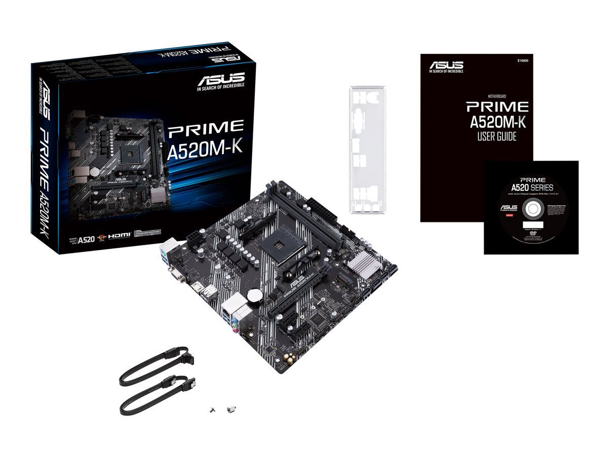 Placa de baza Asus PRIME A520M-K, Socket AM4_2